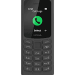Nokia 105 Telefono Cellulare 4G Dual Sim, Display 1.77" a Colori, Torcia, Nero